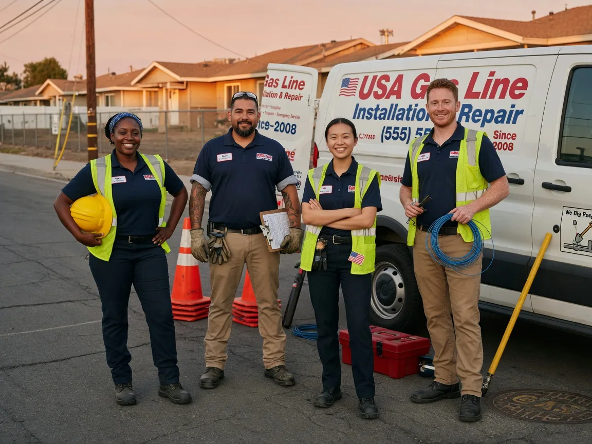 Gas Line Installation company in Kent, PA